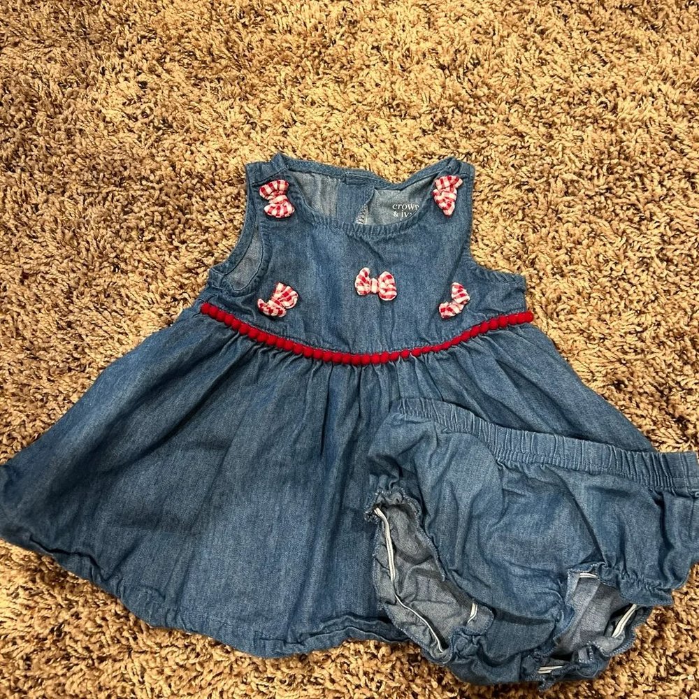 Crown & Ivy baby girls dress